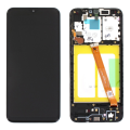LCD za Samsung A20E/ A202F + Touch Screen crni WITH FRAME FULL ORG (China)