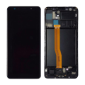 LCD za Samsung A7/ A750F + Touch Screen crni WITH FRAME (OLED)