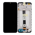 LCD za Xiaomi Redmi 9A/ 9C/ 9AT + touch screen crni WITH FRAME FULL ORG (CHINA)