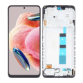 LCD za Xiaomi Redmi Note 12 4G + touch screen crni WITH FRAME OLED FULL ORG (China)