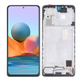 LCD za Xiaomi Redmi Note 10 PRO 4G + touch screen crni WITH FRAME TFT