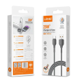 USB kabel LDNIO LS851 25W USB na Type-C sivi 1m