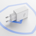 Kucni punjac KONFULON JK77 2.4A sa IPhone lightning kablom beli 1m