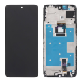 LCD za Honor X7b + touch screen WITH FRAME crni FULL ORG (CHINA)