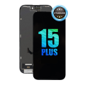 LCD za IPhone 15 Plus + touch screen crni (REPART STANDARD) INCELL-HD