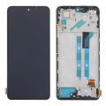 LCD za Xiaomi Redmi Note 12 Pro 4G + touch screen WITH FRAME crni OLED