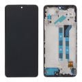 LCD za Xiaomi Redmi Note 12 Pro 4G + touch screen WITH FRAME crni TFT