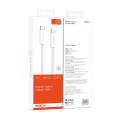 Kabel Moxom LX-CB907 Type-C na Type-C beli 1m