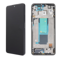 LCD za Xiaomi Redmi Note 11 Pro Plus + touch screen crni WITH FRAME OLED