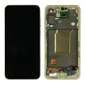 LCD za Samsung A55/ A556B + Touch Screen zuti SA OKVIROM FULL ORG-SP