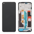 LCD za Realme 8i + touch screen crni WITH FRAME FULL ORG (CHINA)