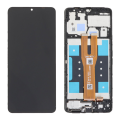 LCD za Samsung A06/ A065 + Touch Screen crni WITH FRAME FULL ORG (China)