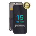 LCD za IPhone 15 Pro Max + touch screen crni (REPART PRIME) HARD OLED