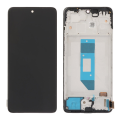 LCD za Xiaomi Redmi Note 14 4G + touch screen crni WITH FRAME OLED - 158mm