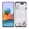 LCD za Xiaomi Redmi Note 10 PRO 4G + touch screen WITH FRAME crni PXL