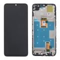 LCD za Honor X6a + touch screen crni WITH FRAME F-ORG SP