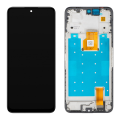 LCD za Honor X7d + touch screen crni WITH FRAME F-ORG SP
