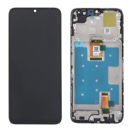 LCD za Honor X6a + touch screen crni WITH FRAME FULL ORG (CH...