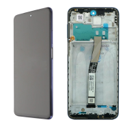 LCD za Xiaomi Redmi Note 9 Pro + touch screen Interstellar Gray SA OKVIROM FULL ORG (China)