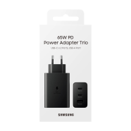 Kucni punjac brzi Samsung 65W 1 x USB A+ 2 x Type-C (T6530) ...