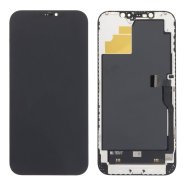 LCD za IPhone 12 Pro Max + touch screen crni DD (HARD OLED)
