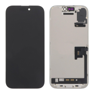 LCD za IPhone 16 Pro + touch screen crni DD (HARD OLED)