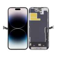 LCD za IPhone 14 Pro + touch screen crni DD (SOFT OLED)