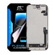 LCD za IPhone 16 + touch screen crni JK (Soft OLED)